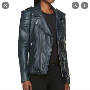 BLK DNM Leather Moto Jacket